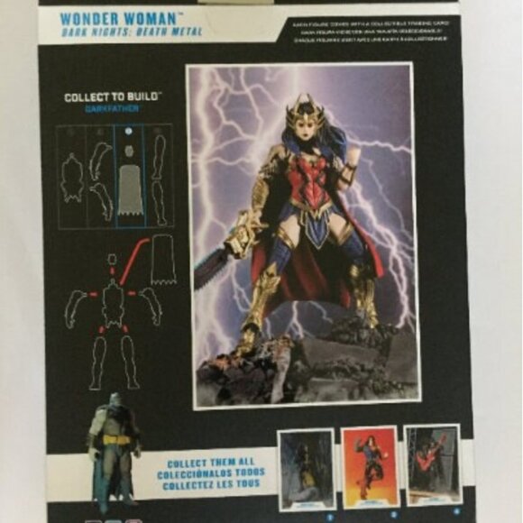 NEW McFarlane Toys DC Multiverse Death Metal Wonder Woman 7'' Action Figure - Picture 5 of 8